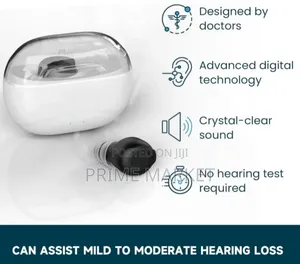 Photo - Single-Ear Cic Rechargeable Hearing Aid With Noise Cancellation