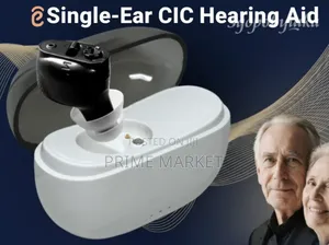Photo - Single-Ear Cic Rechargeable Hearing Aid With Noise Cancellation