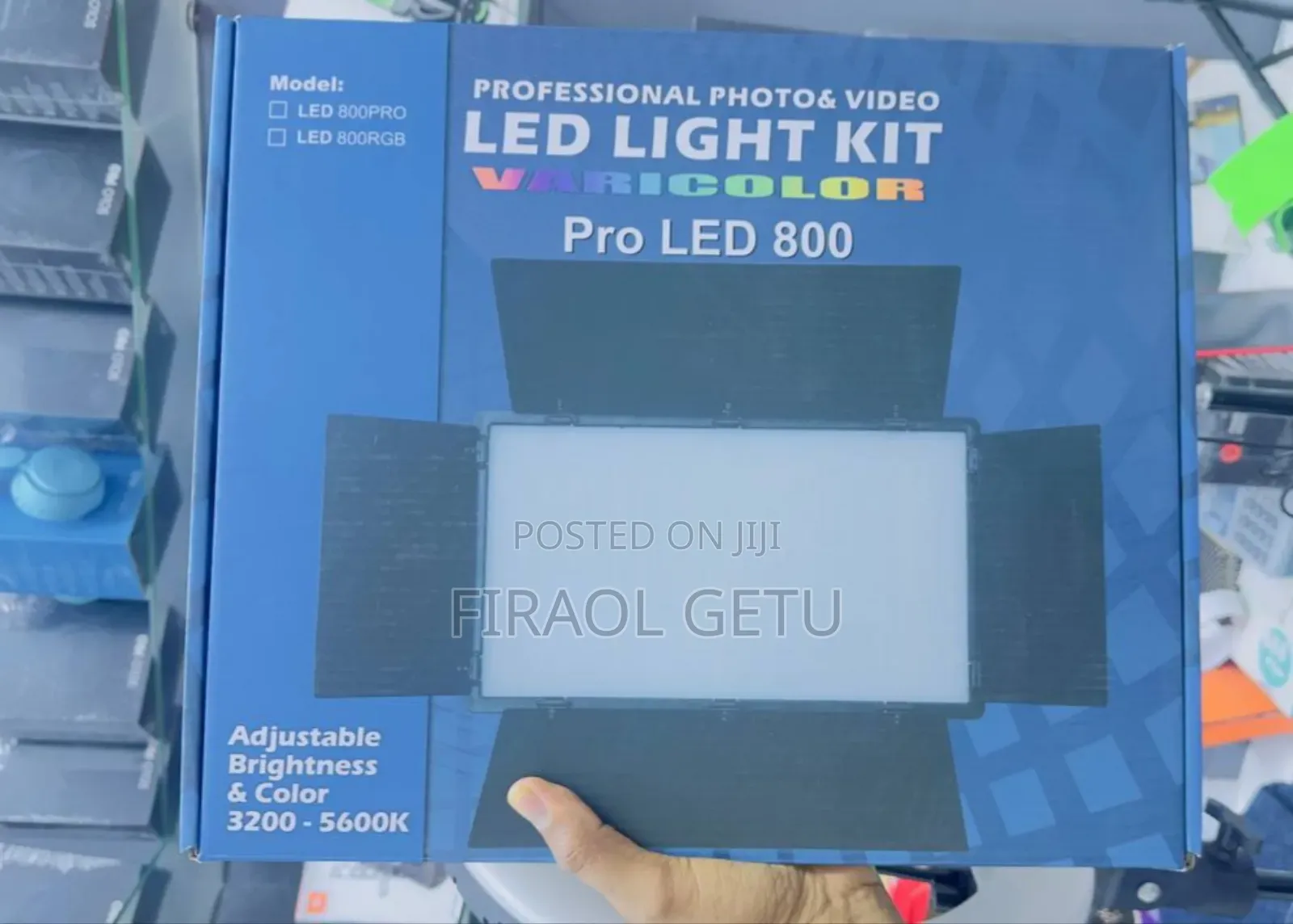 Professional Photo and Video Led Light Kit Vvaricolor Pro Led 800