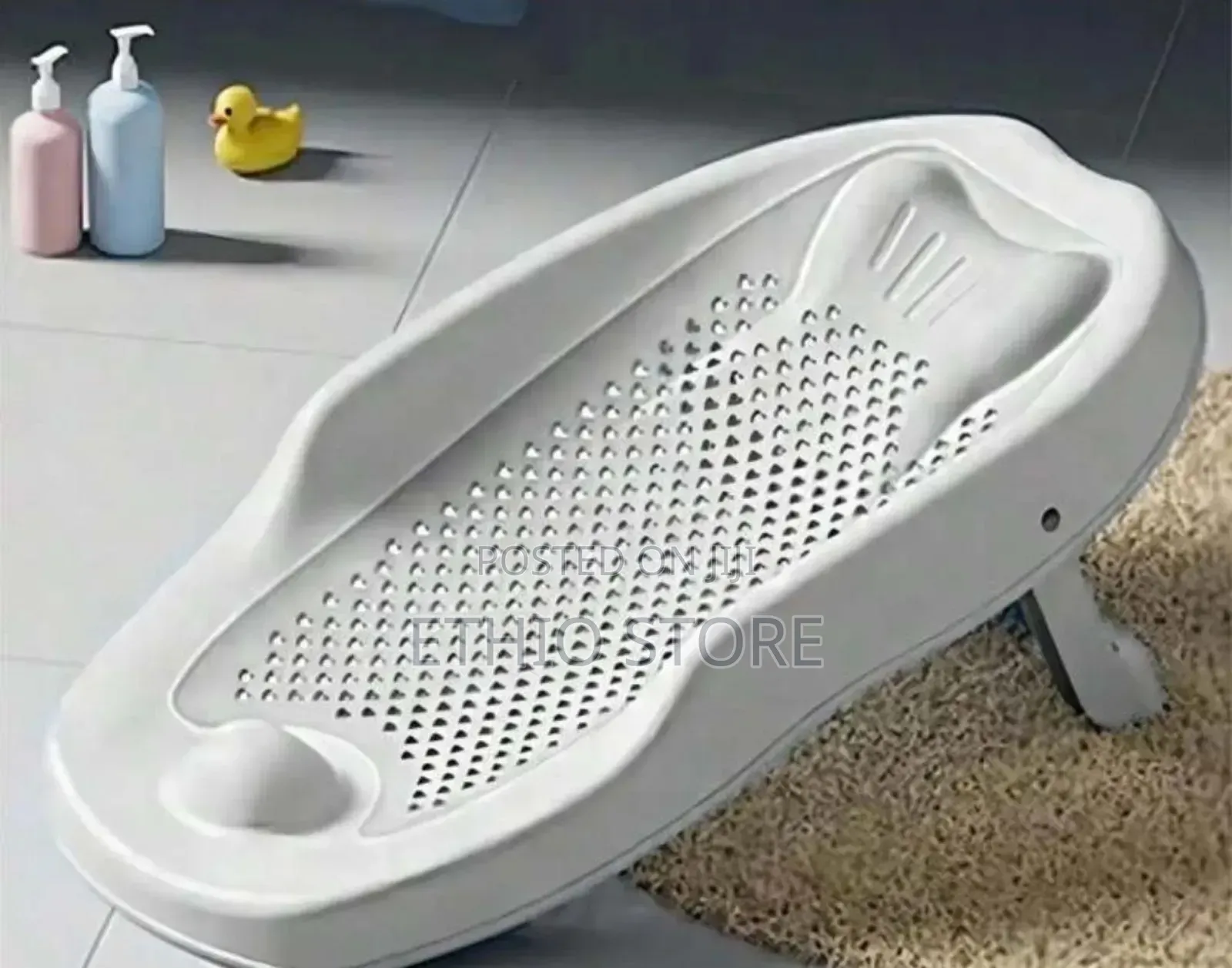 1pc Multifunctional Non-slip Bath Rack For Kids,