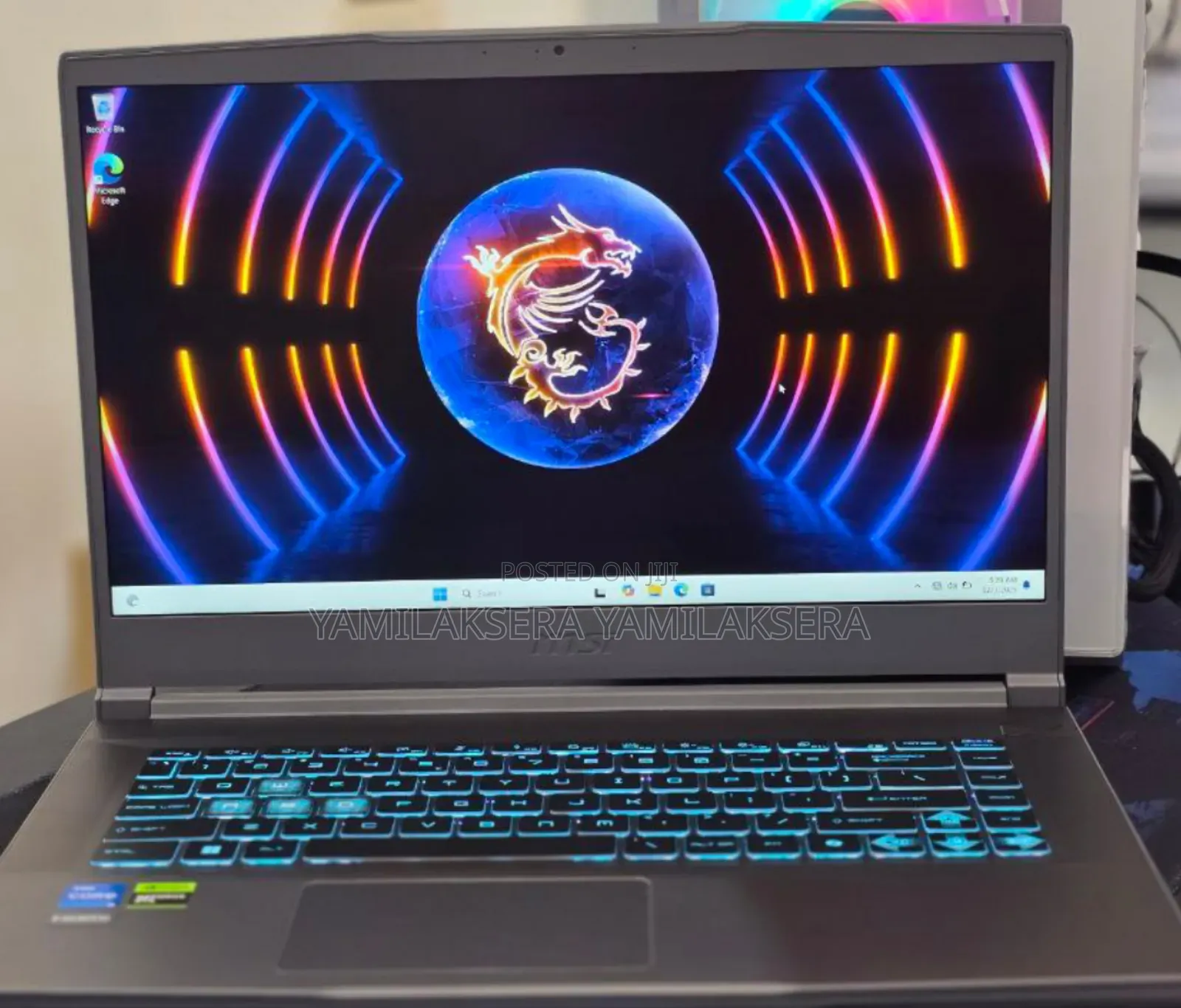 New Laptop MSI GF75 Thin 16GB Intel Core I5 SSD 512GB