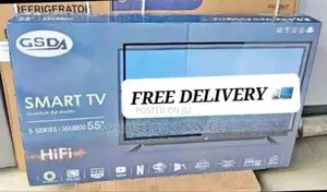 Gsda 55" Uhd Smart Android 5 Series Tv New Free Delivery