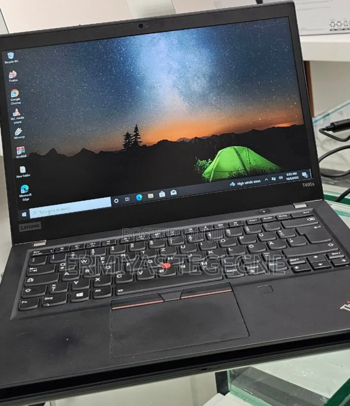 New Laptop Lenovo ThinkPad X1 Carbon 16GB AMD Ryzen 7 SSD 512GB