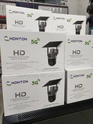 Honton 5g Solar PTZ Camera – Hd Intelligent Security Camera |Brand New