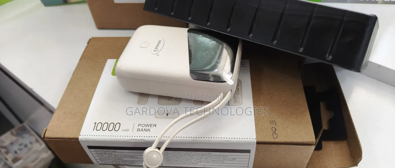 Ruggas Power Bank Rp-01e – Portable Fast Charging | Brand New