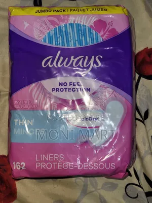 Photo - Always Pantyliner Jambo Pack 162