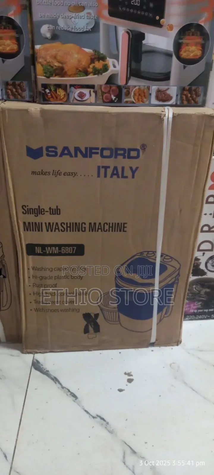 Make Laundry Effortless With Sanford Mini Washing Machine