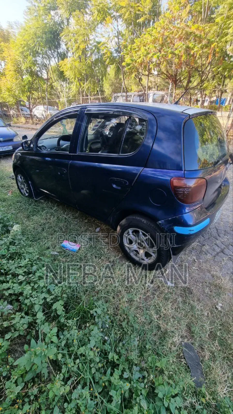 Toyota Vitz 2003 Blue