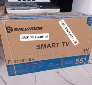 Salvador 55" Framless Tv New 2025 Smart Tv