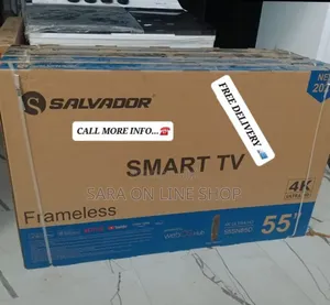 Salvador 55" Framless Tv New 2025 Smart Tv