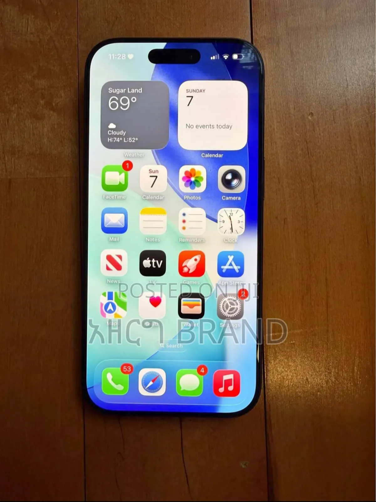 New Apple iPhone 17 Pro 1 TB Blue