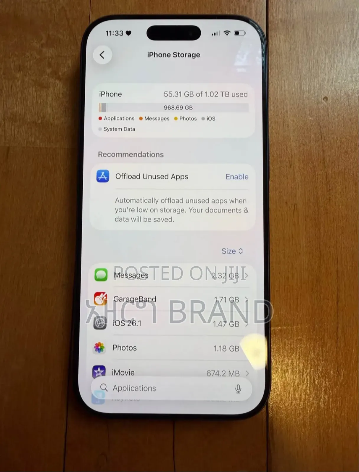 New Apple iPhone 17 Pro 1 TB Blue