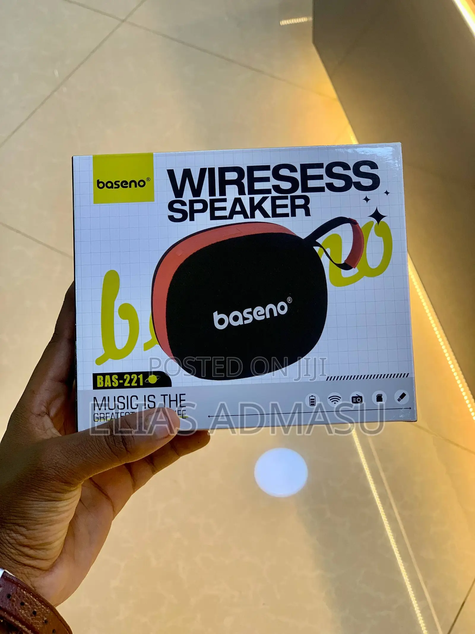 Baseno Wireless Speaker | Bass-221