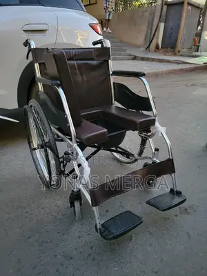 Toilet Wheelchair伍粵shower Wheelchair for Elder, Disabled People(Black)
