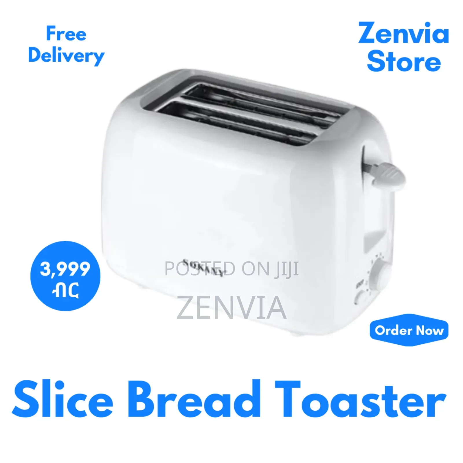 Sokany 2-slice Bread Toaster | 🔴 Free Delivery 🔴 |