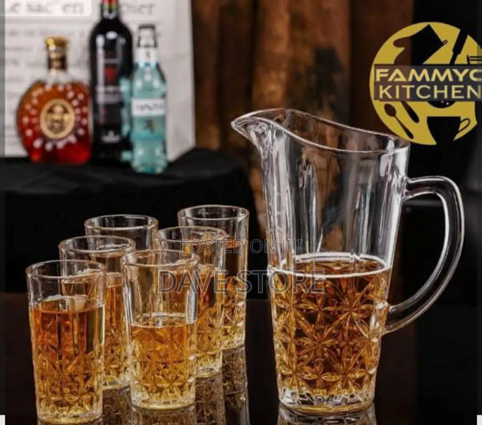 7pcs Water Glass Set