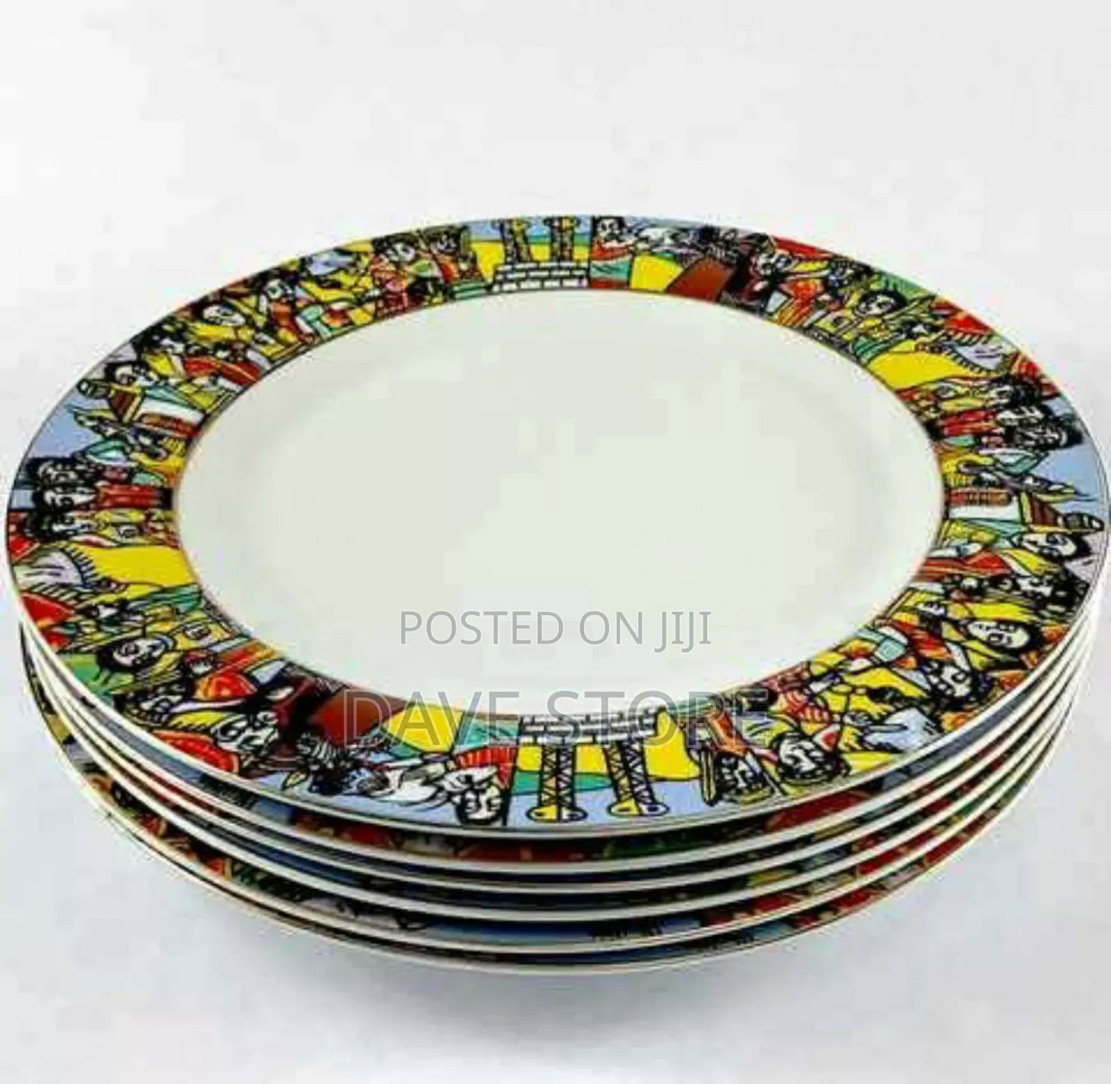 Saba Traditional Ceramic Dining Plate
