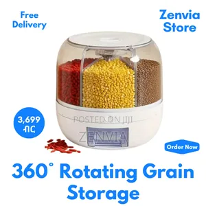 360° Rotating Grain Storage Free Delivery