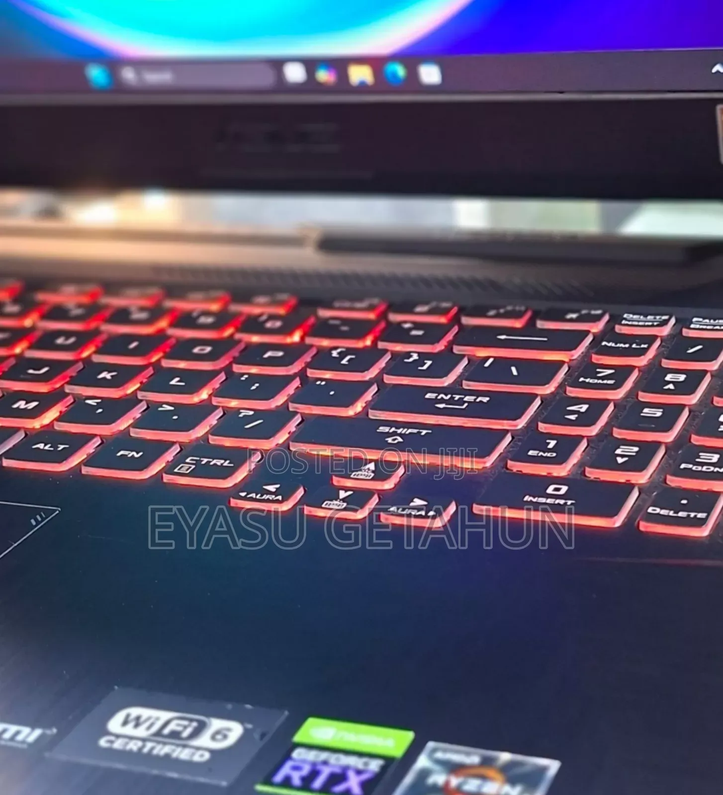 New Laptop Asus TUF Gaming A15 16GB AMD Ryzen 7 SSD 512GB