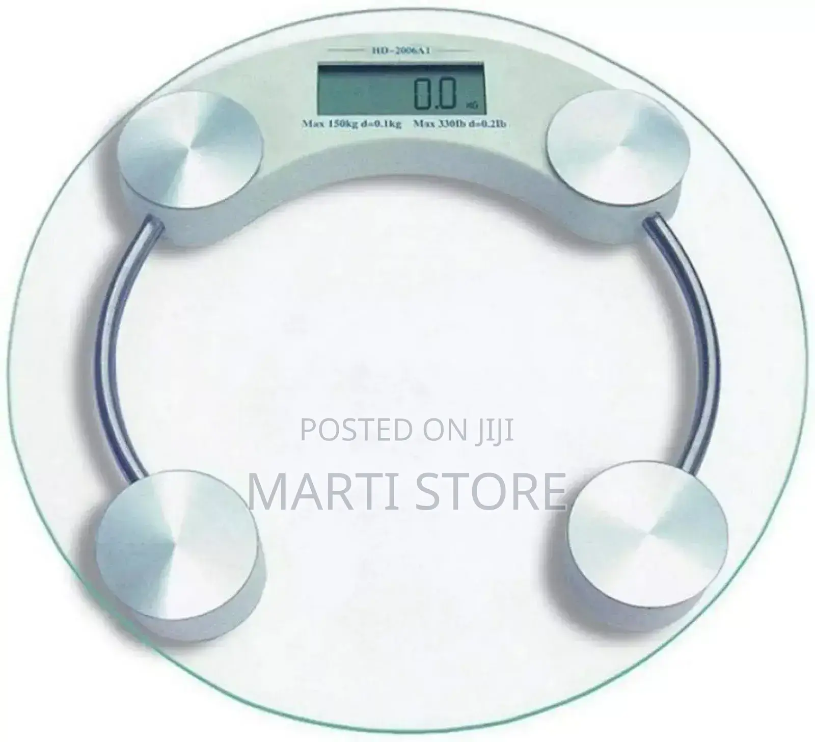 Digital Glass Electronic Personal Scale With 180kg Capacity