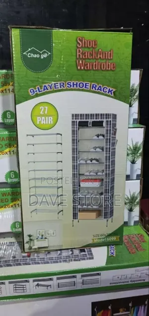 Photo - 9 Layer Shoes Rack