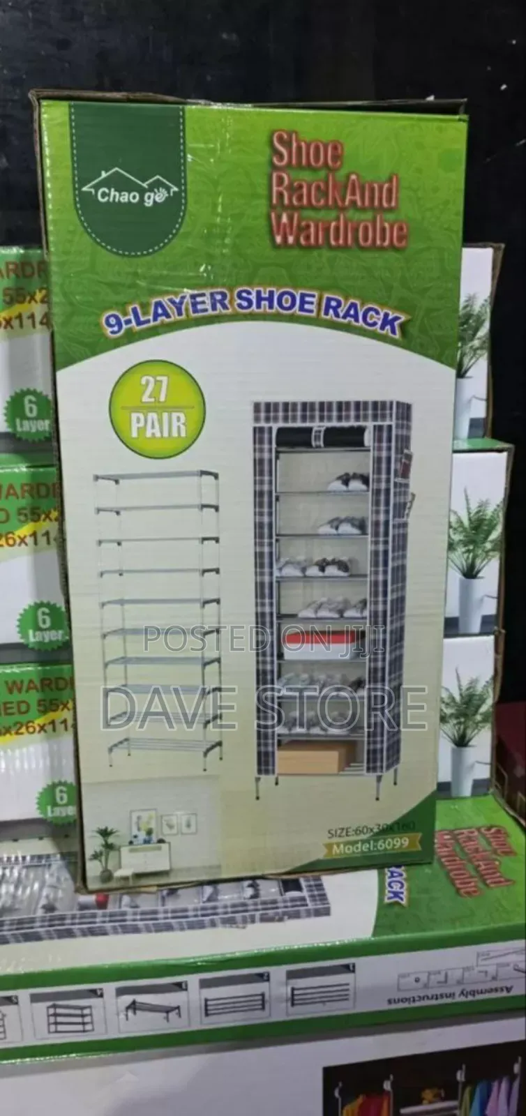 9 Layer Shoes Rack