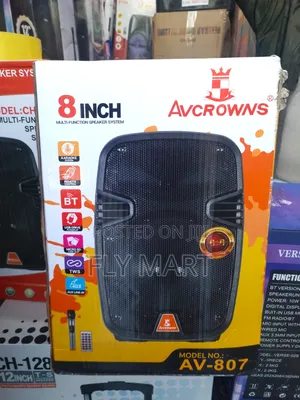 Avcrowns 8 Inch Speaker System