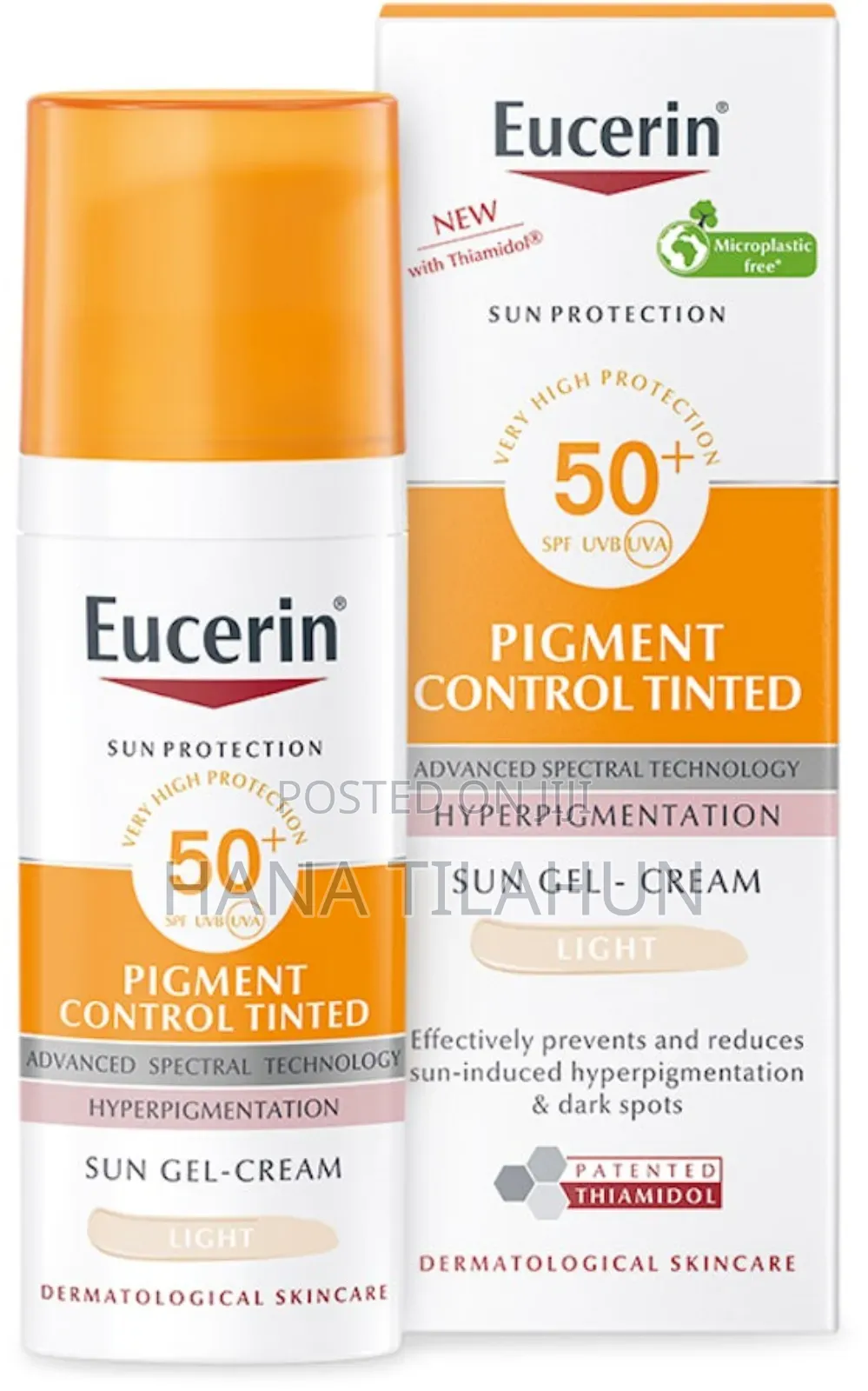Eucerine Pigment Control Sunscreen SPF 50+