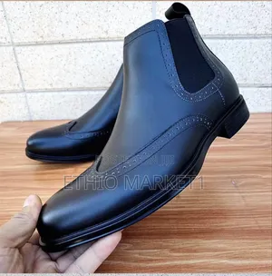 Photo - Chelsea Boots Genuine Leather Men's Shoes