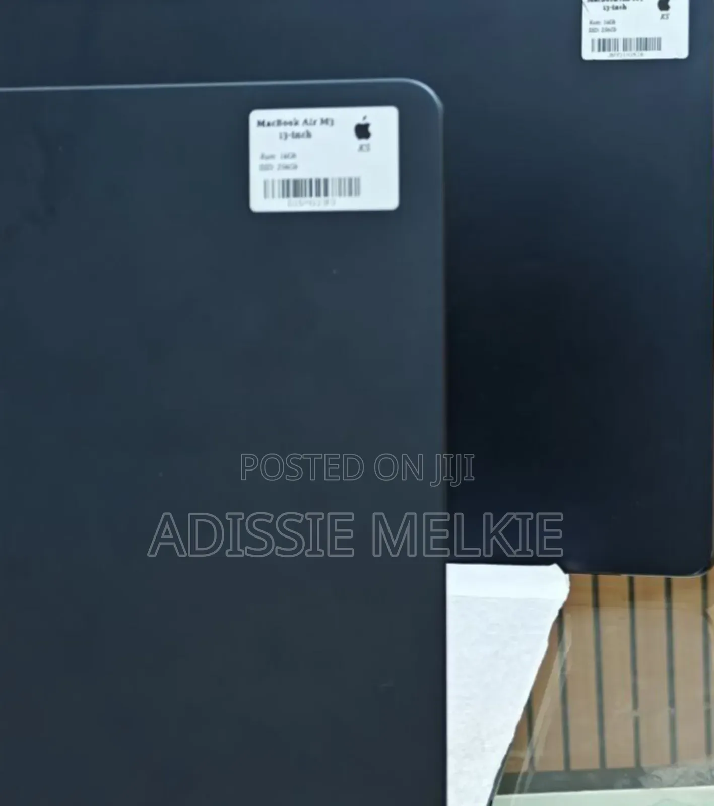 New Laptop Apple MacBook Air 2024 M3 13-Inch 16GB Apple M3 SSD 256GB