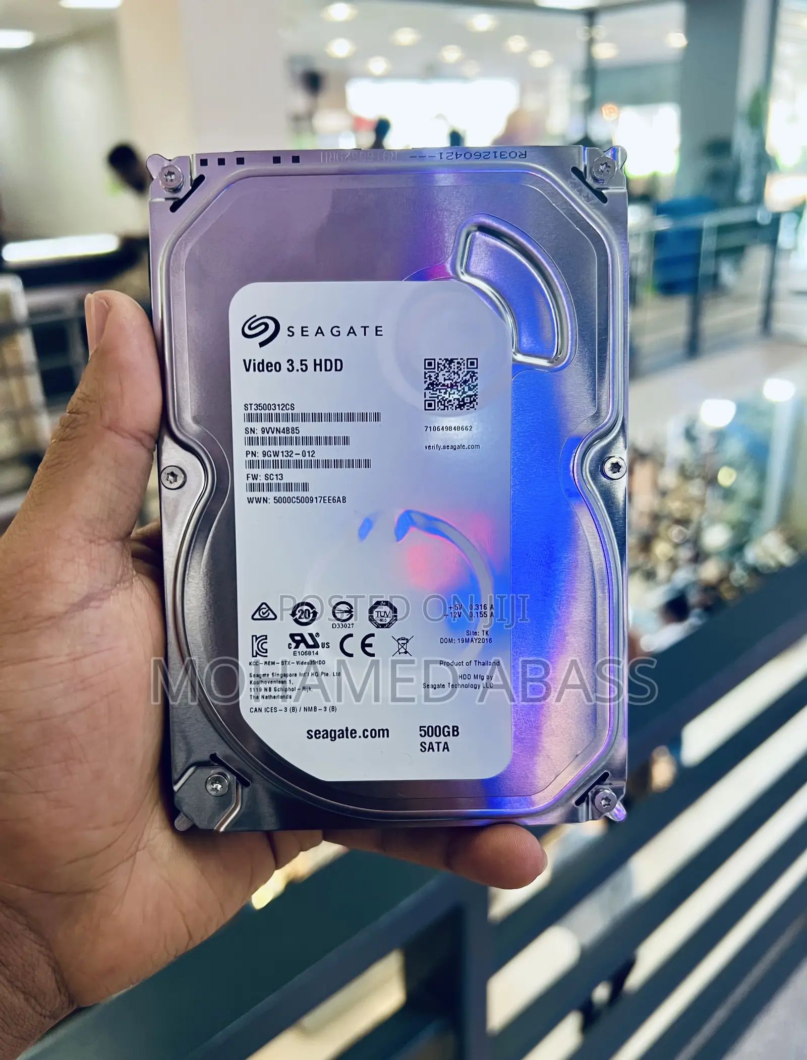 Brand New Harddisk
