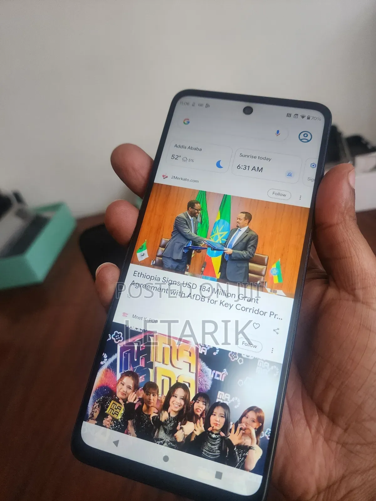 Motorola Edge 5G UW (2021) 256 GB Blue