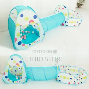 2 in 1 Magic Ball House Tunnel Tent