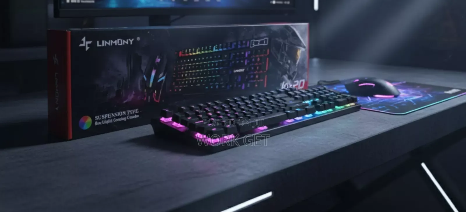 Linmony K-20 Gaming Keyboard + Mouse Set