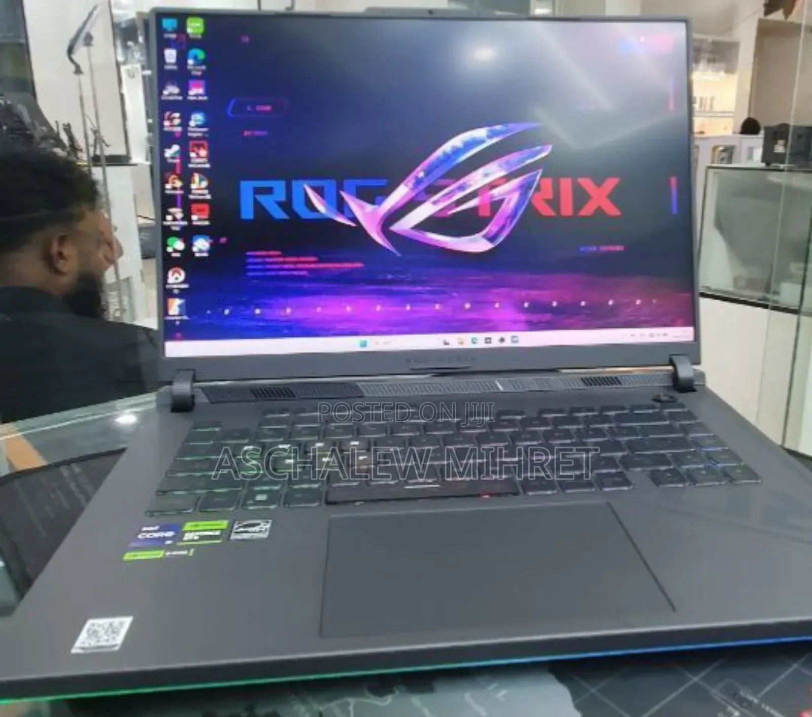 New Laptop Asus ROG Strix G16 G614 16GB Intel Core I9 SSD 1T