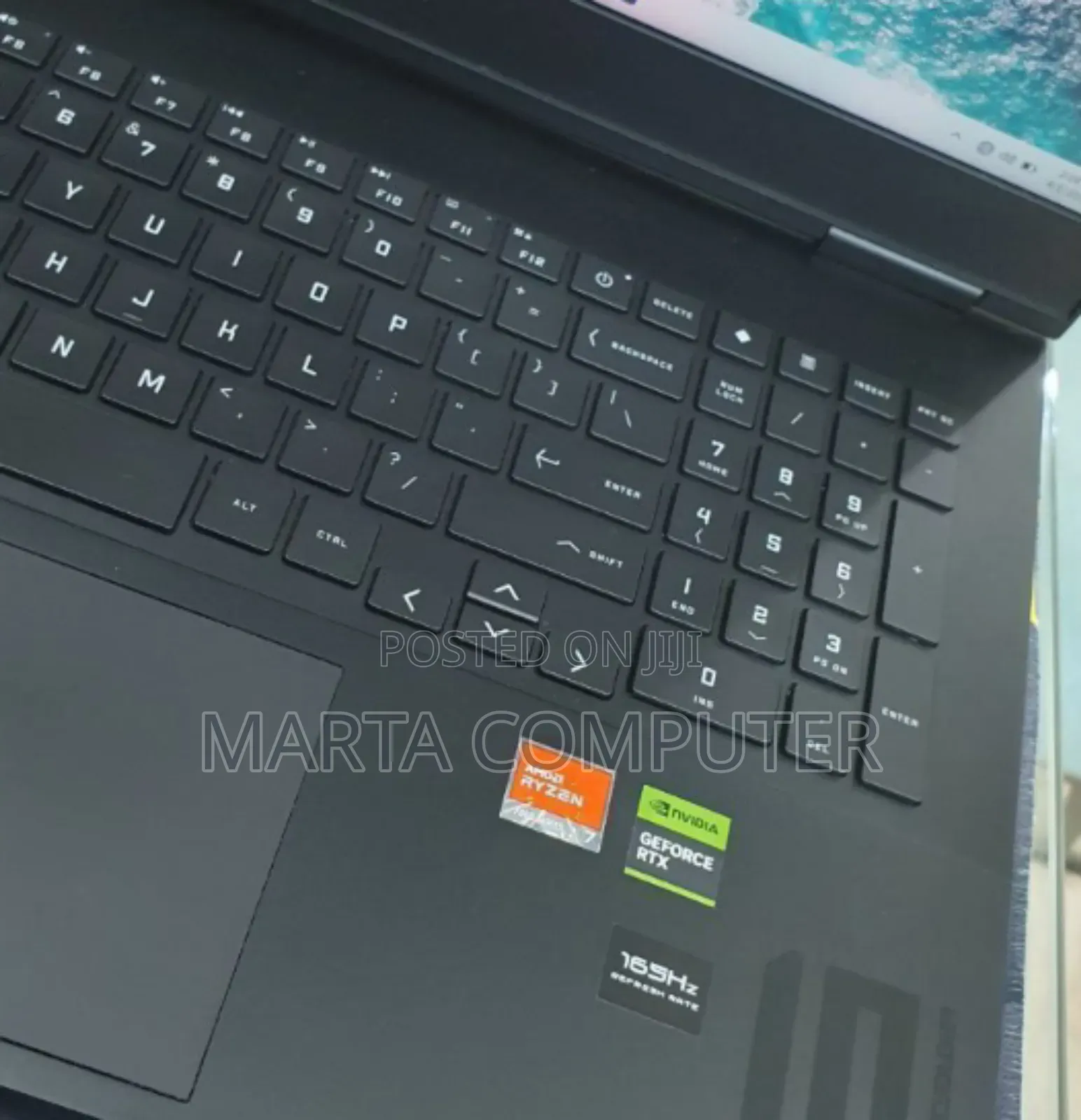New Laptop HP Omen 16 16GB AMD Ryzen 7 SSD 1T