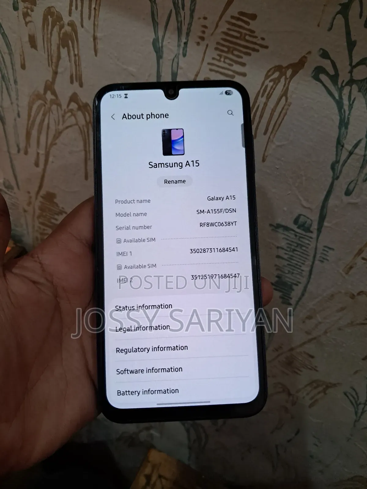 Samsung Galaxy A15 128 GB Blue