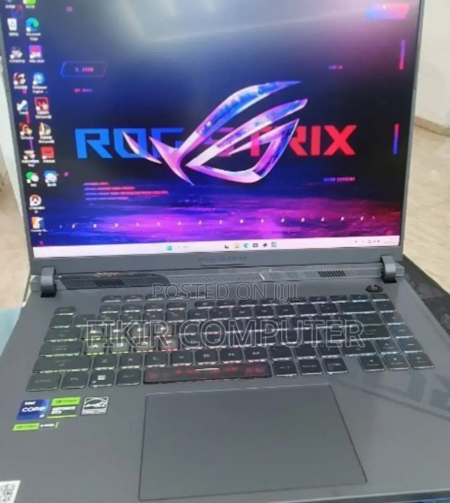 New Laptop Asus ROG Strix G16 G614 16GB Intel Core I9 SSD 1T