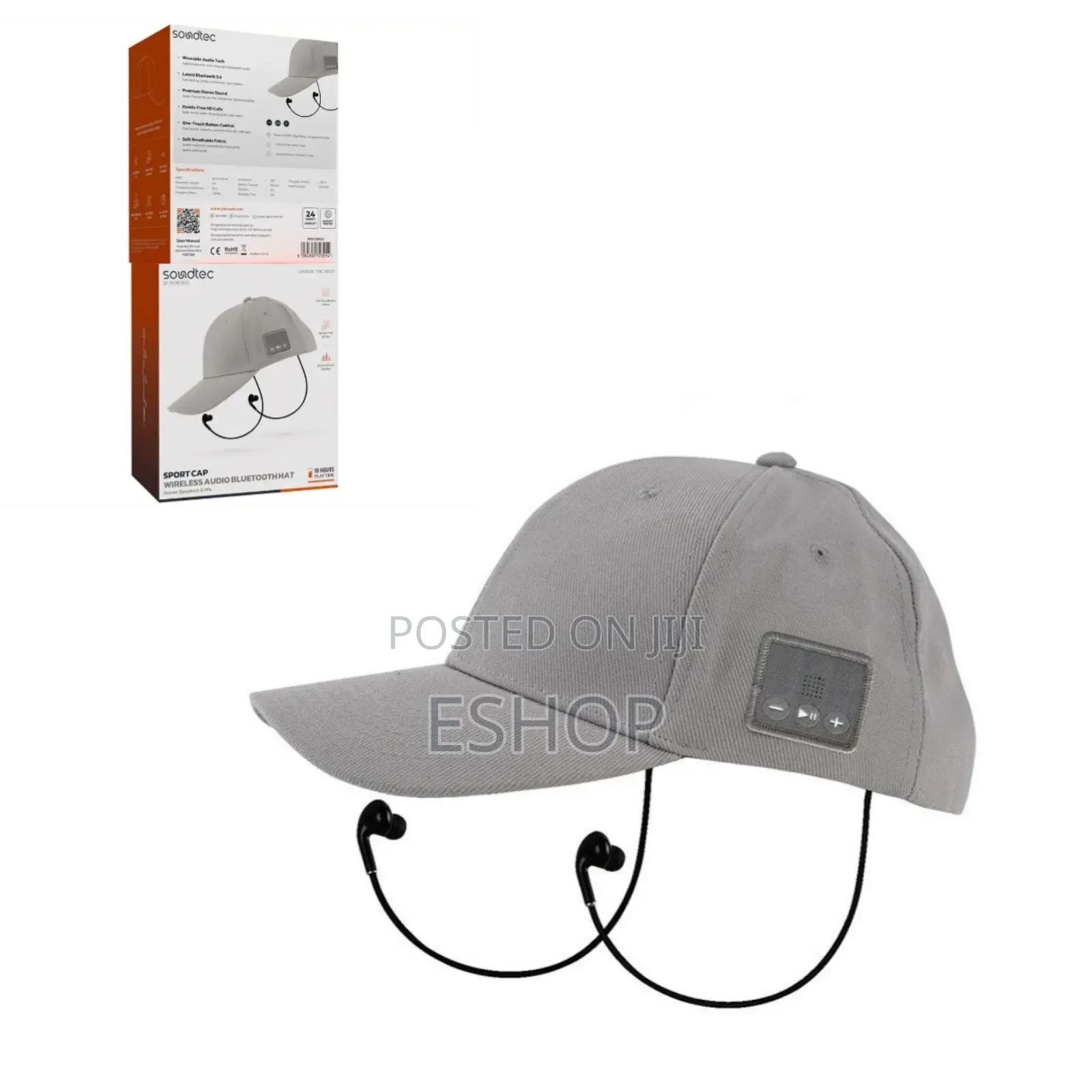 Listen Freely – Porodo Soundtec Wireless Audio Sport Cap
