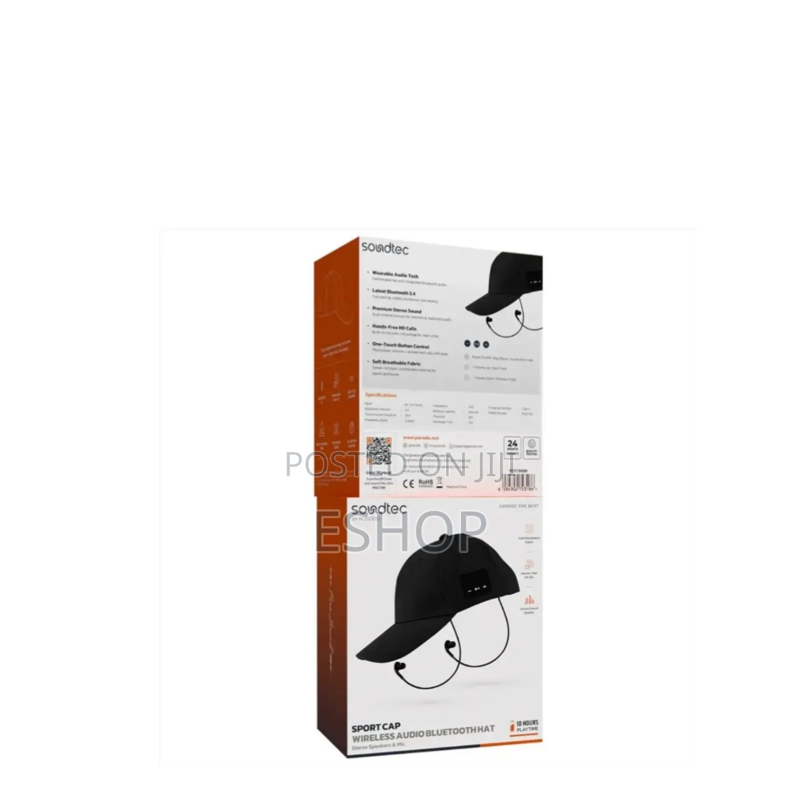 Listen Freely – Porodo Soundtec Wireless Audio Sport Cap