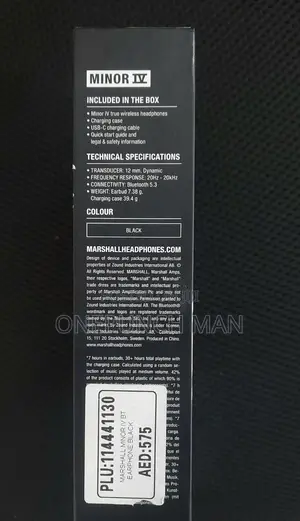 Marshall Minor Iv Ear Buds