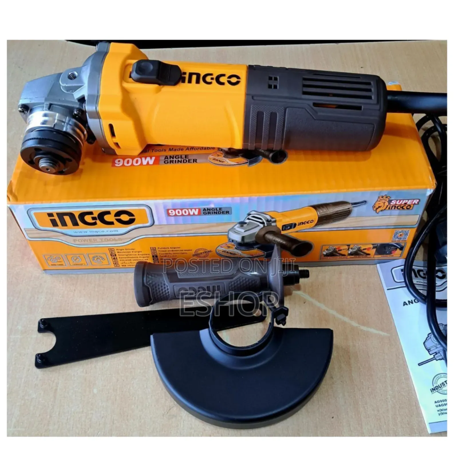 Efficient 900w Angle Grinder - Ideal for Diy and Professional Use