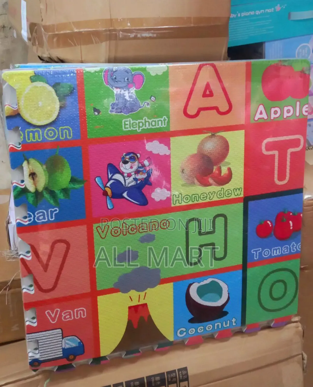 Colorful Abc Learning Play Mat