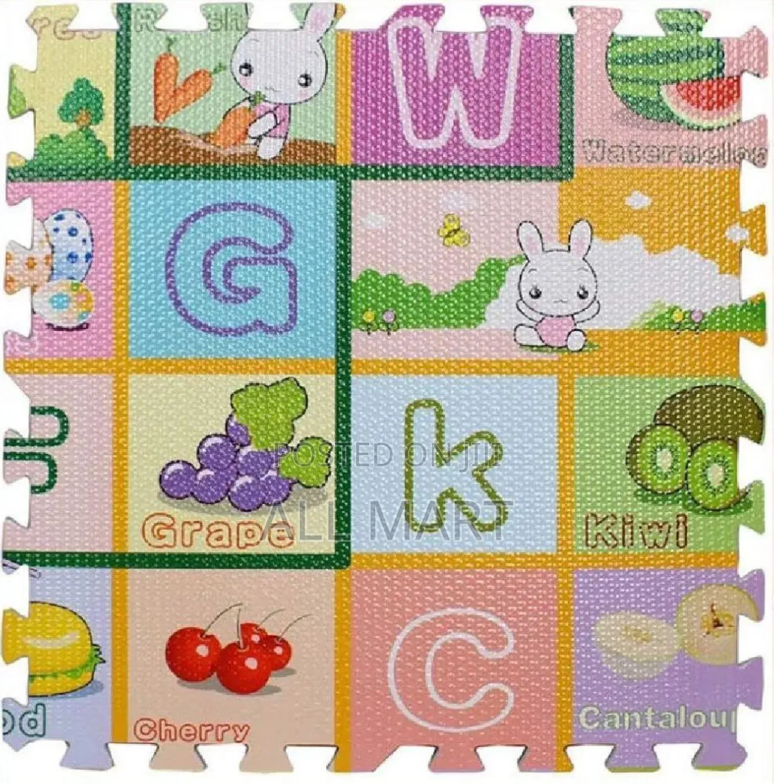 Colorful Abc Learning Play Mat