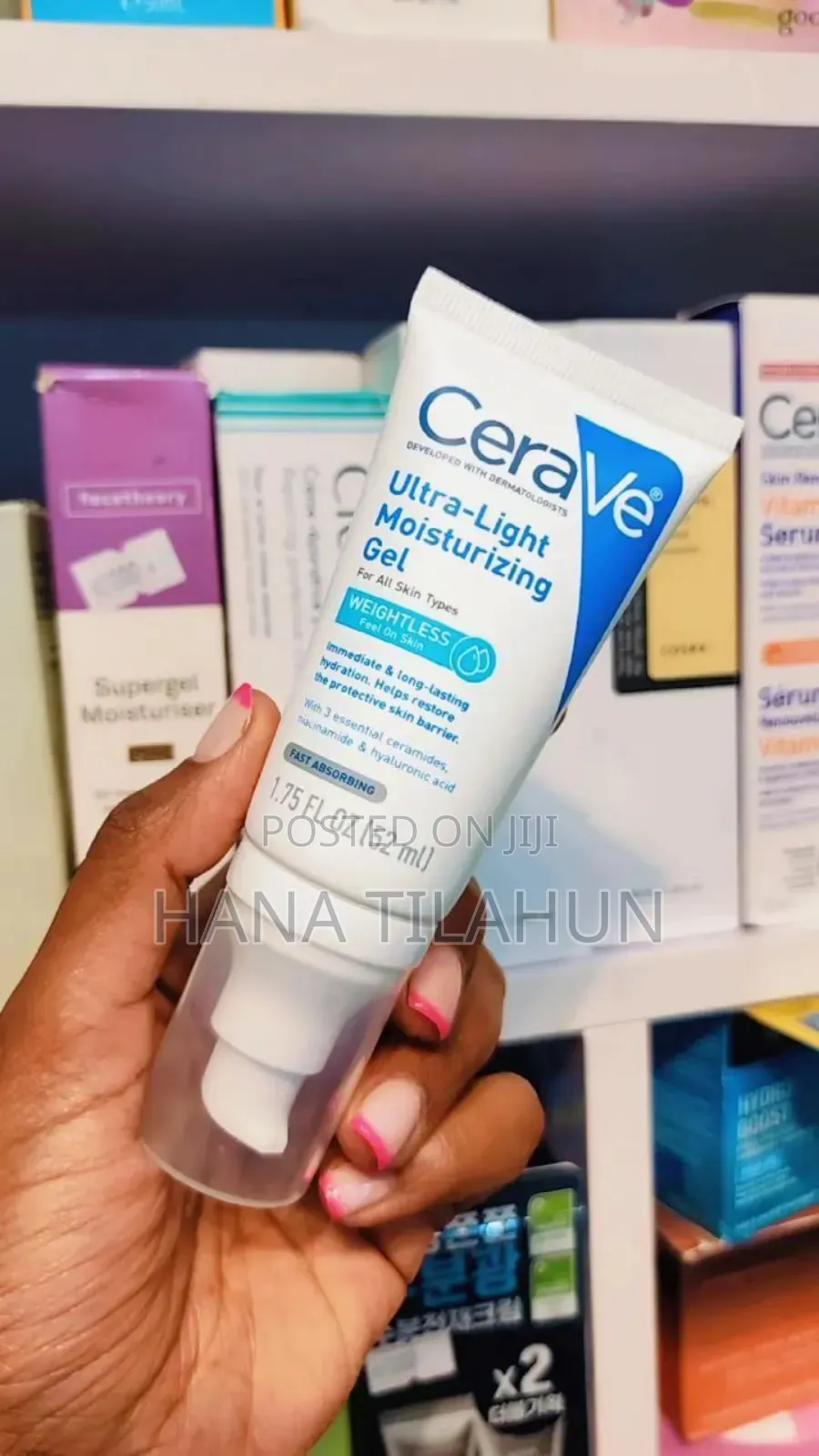 Cerave Ultra-Light Gel Face Moisturizer