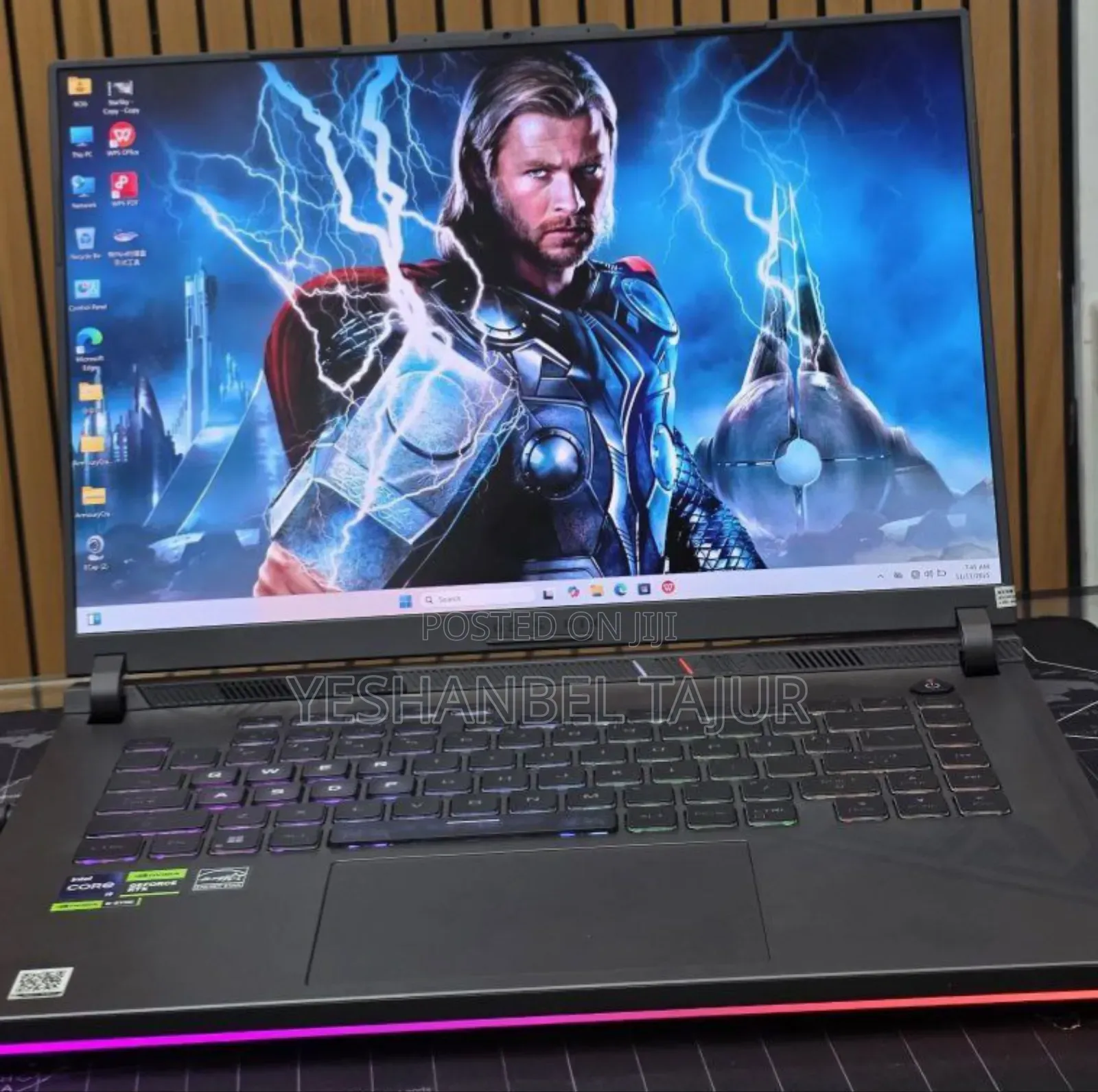 New Laptop Asus ROG Strix G16 G614 16GB Intel Core I9 SSD 1T