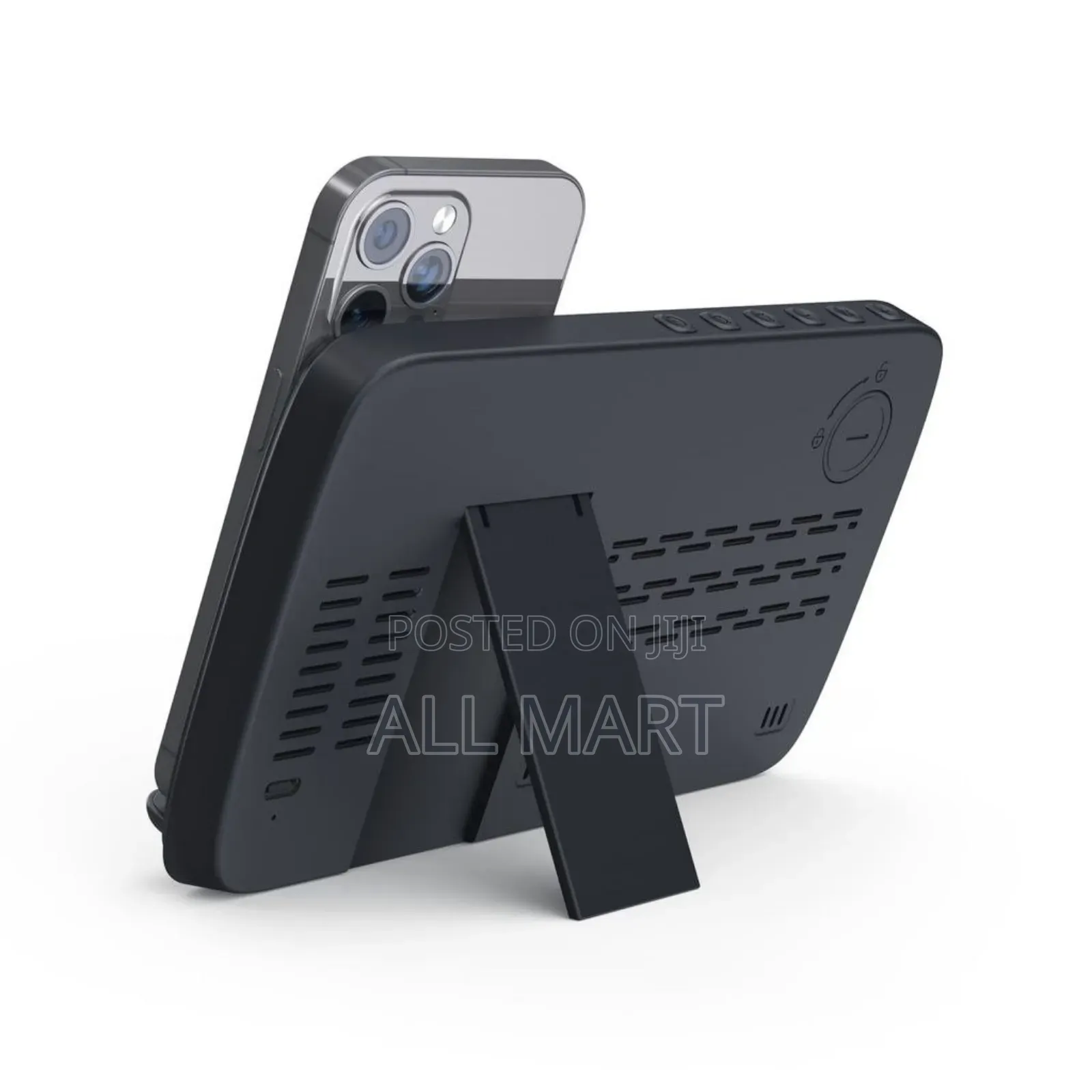 Rise Digital Alarm Clock And Wireless Charger