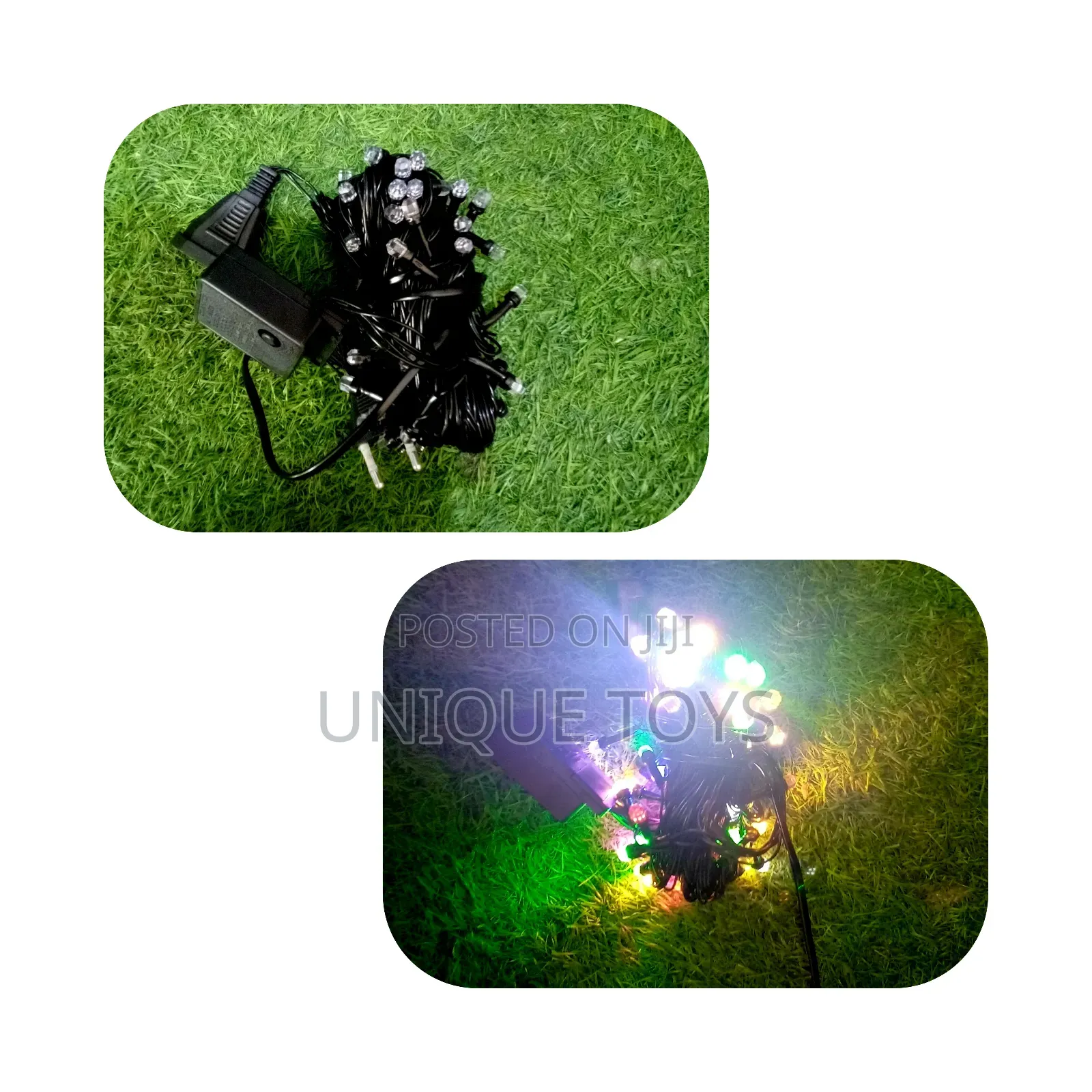 Multi‐Colored Led Fairy Lights Ornament Strings