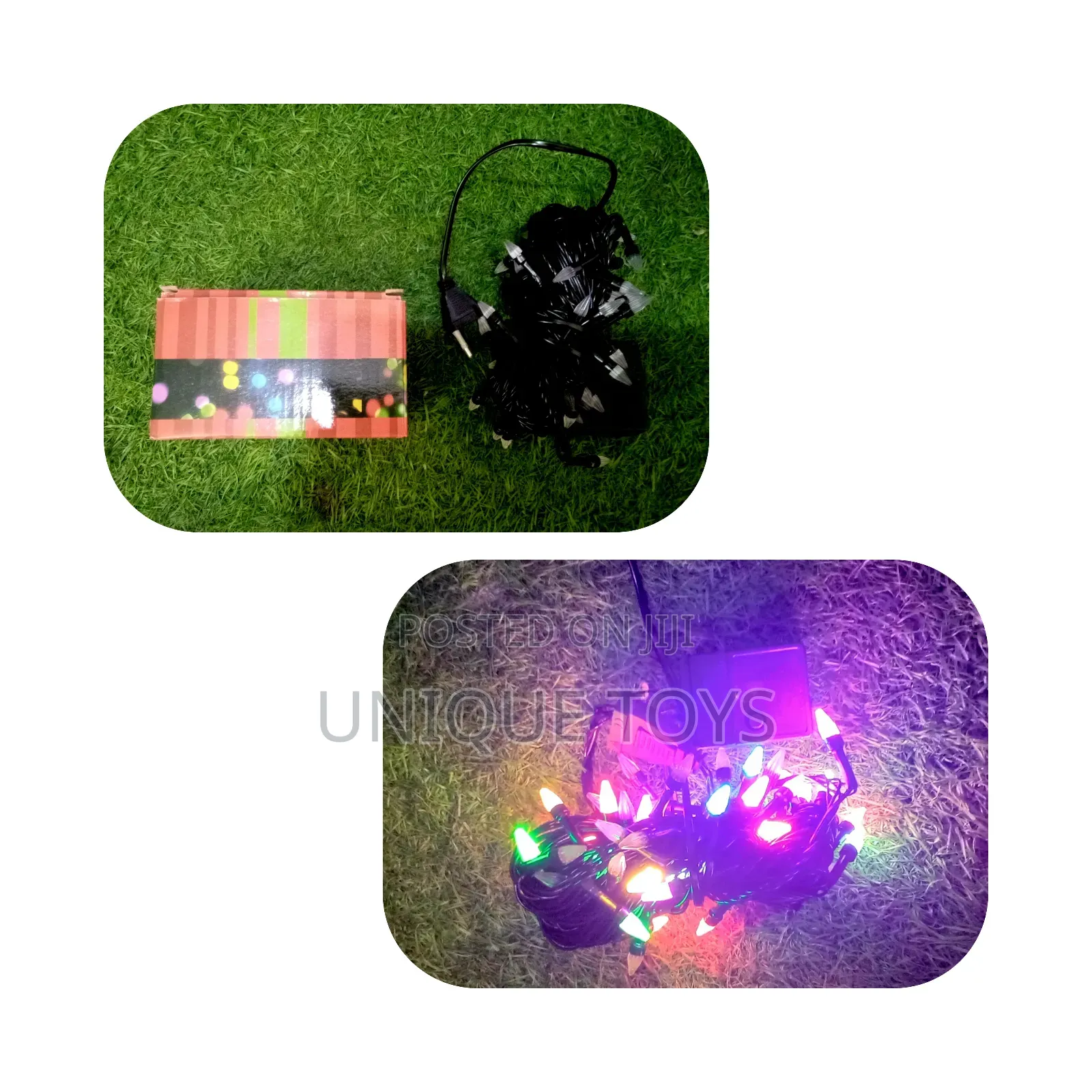 Multi‐Colored Led Fairy Lights Ornament Strings