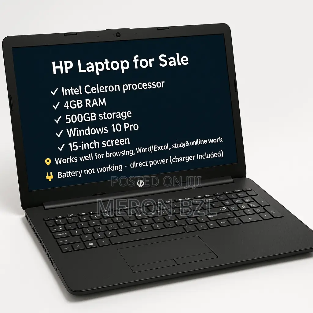Laptop HP 15 4GB Intel Celeron HDD 500GB
